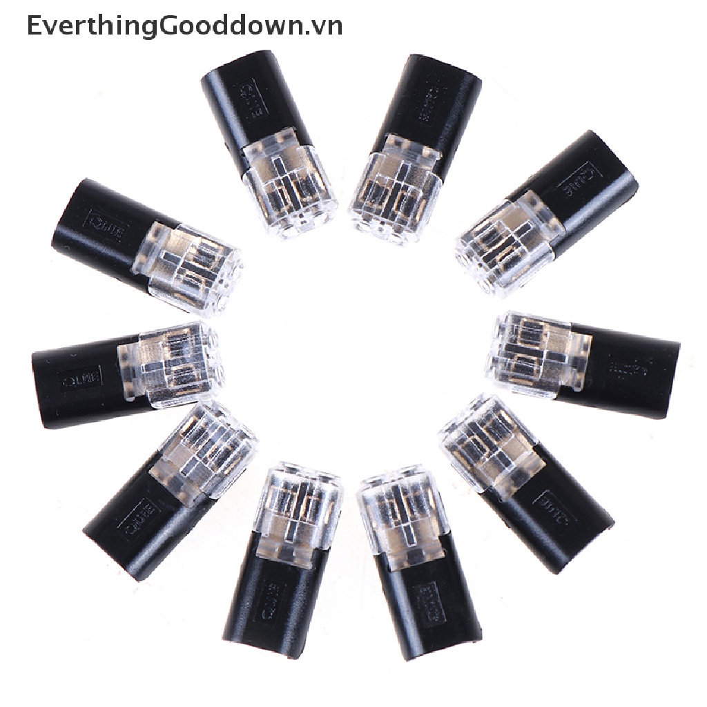 Set 10 Đầu Nối Dây Điện 2pin Tiện Dụng Chất Lượng Cao