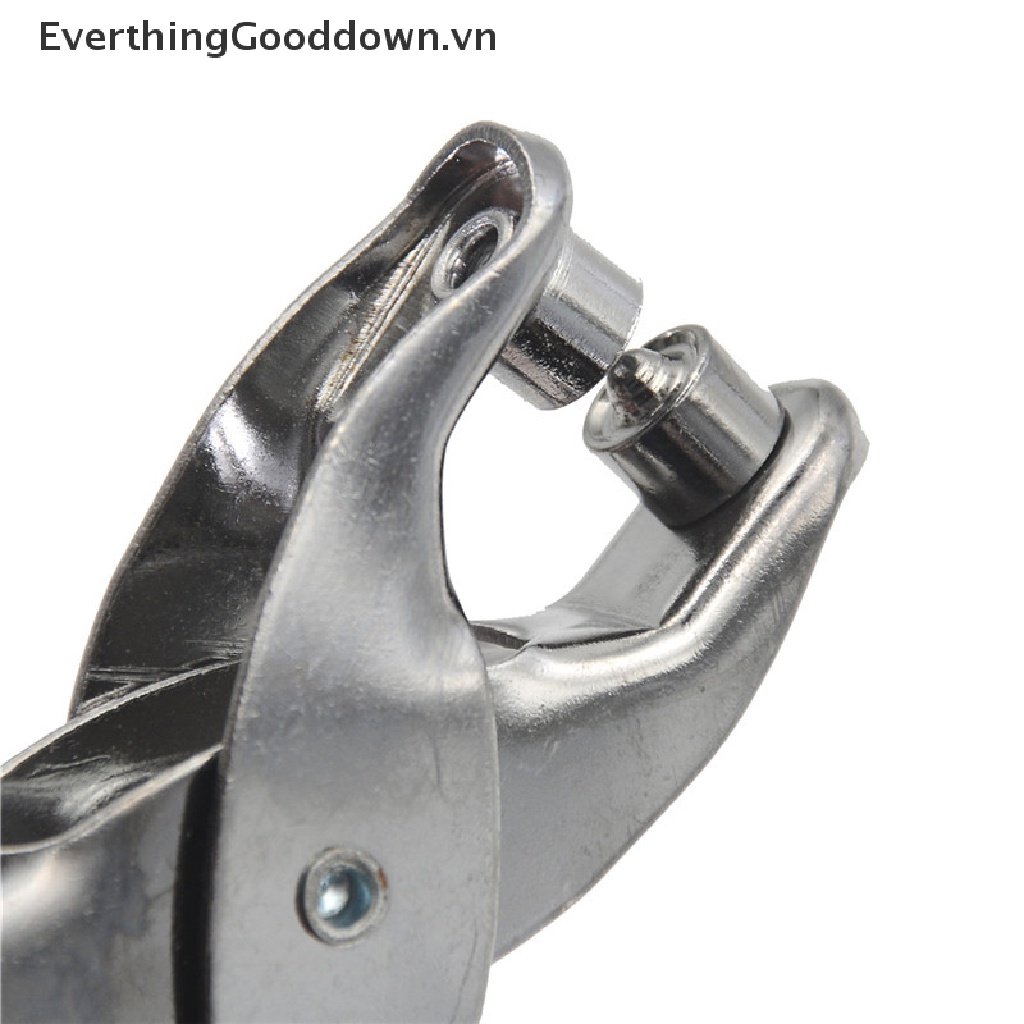 Everthinggooddown Set Kìm Bấm Lỗ Đinh Tán Kèm 20 Khoen Cho Giày Da Túi Xách