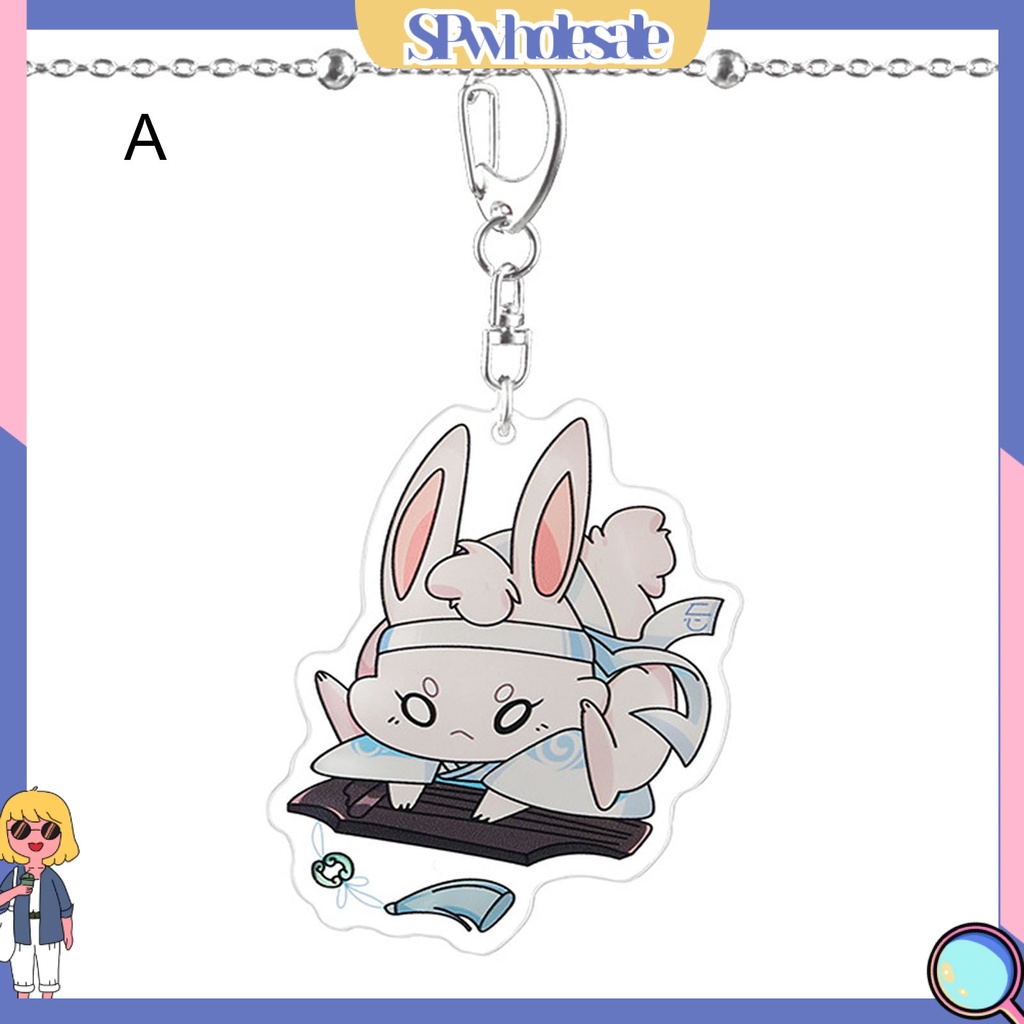 <SPwholesale> Móc Khóa Hình Nhân Vật Hoạt Hình Anime Mo Dao Zu Shi