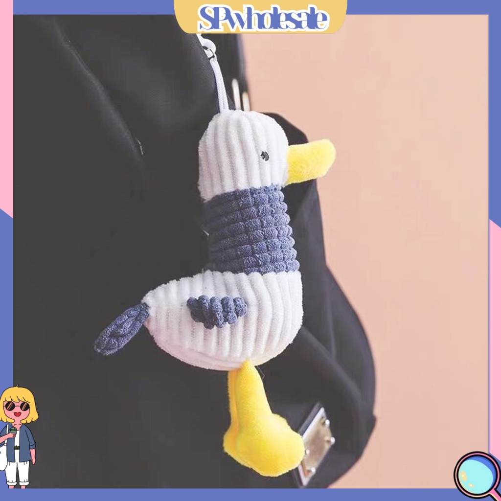 <SPwholesale> Móc Khóa Hình Búp Bê Hoạt Hình Nhồi Bông Đáng Yêu