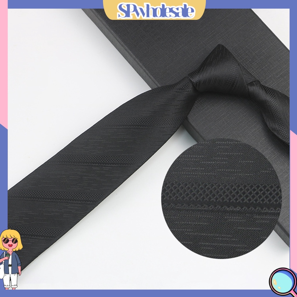 <SPwholesale> Cà Vạt Có Thể Điều Chỉnh Chống Dầu Chống Bụi Bẩn Chống Nhăn Trang Trọng Cho Văn Phòng