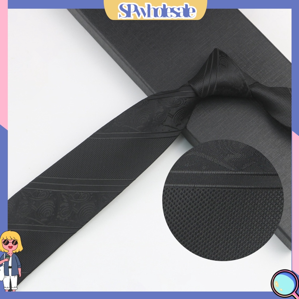 <SPwholesale> Cà Vạt Có Thể Điều Chỉnh Chống Dầu Chống Bụi Bẩn Chống Nhăn Trang Trọng Cho Văn Phòng