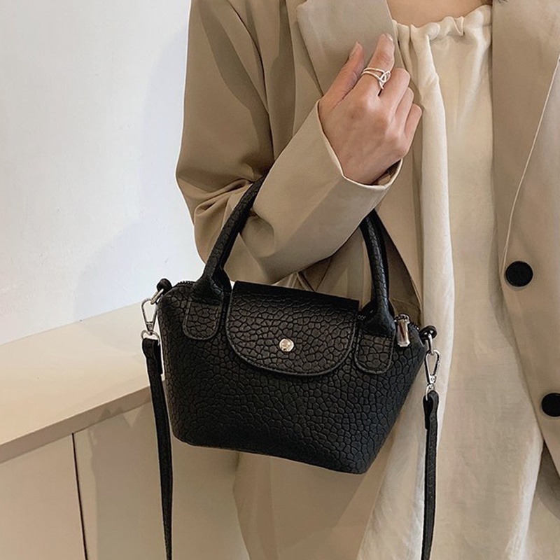 Túi Đeo Vai mini Màu Sắc Ngọt Ngào Phong Cách retro Cho Nữ