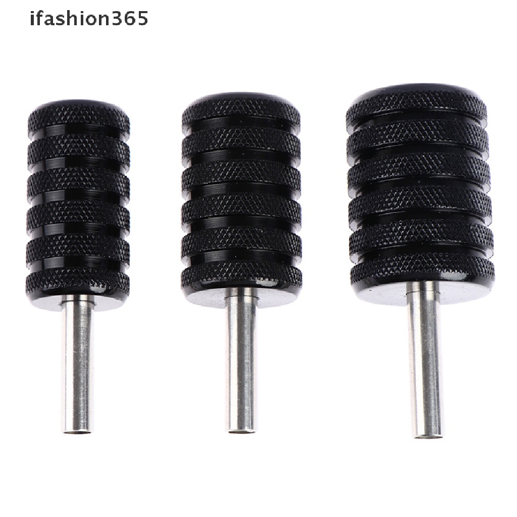 Tay Cầm Xoắn Bằng Hợp Kim Nhôm Màu Đen Chống Sốc Cho Máy Xăm Kích Thước 25 / 30 / 35mm ifashion365