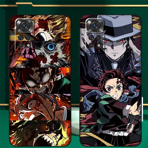Ốp Điện Thoại TPU Mềm Chống Rơi Hình Kimetsu no Yaiba Cho Redmi Note 11 11S 4G CE18