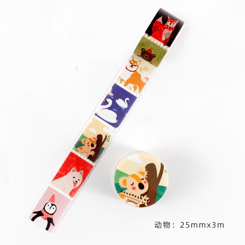 Băng Keo Dán Trang Trí Sổ Tay Hình Cây Cà Phê Sáng Tạo