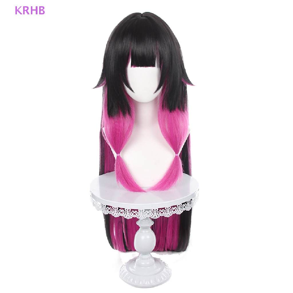 Tóc Giả Hóa Trang Nhân Vật KRHB Genshin Va Chạm Columbina 110cm Mới