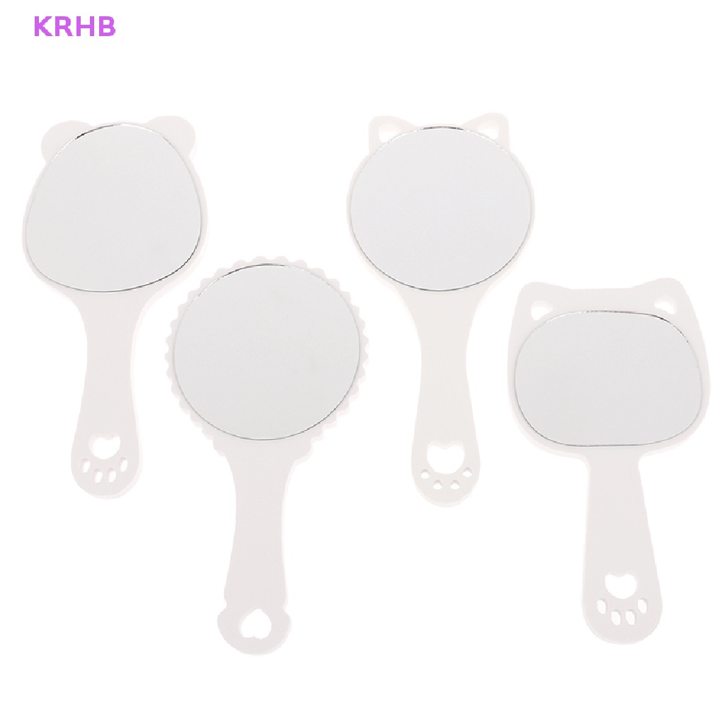 Gương Trang Điểm Cầm Tay Thiết Kế Tai Mèo Sáng Tạo Mới