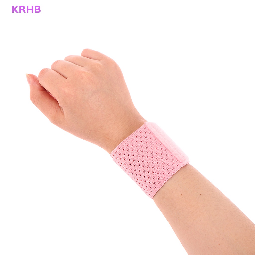 Băng Quấn Cổ Tay Co Giãn Thoáng Khí Hỗ Trợ Khi Chơi Thể Thao Mới