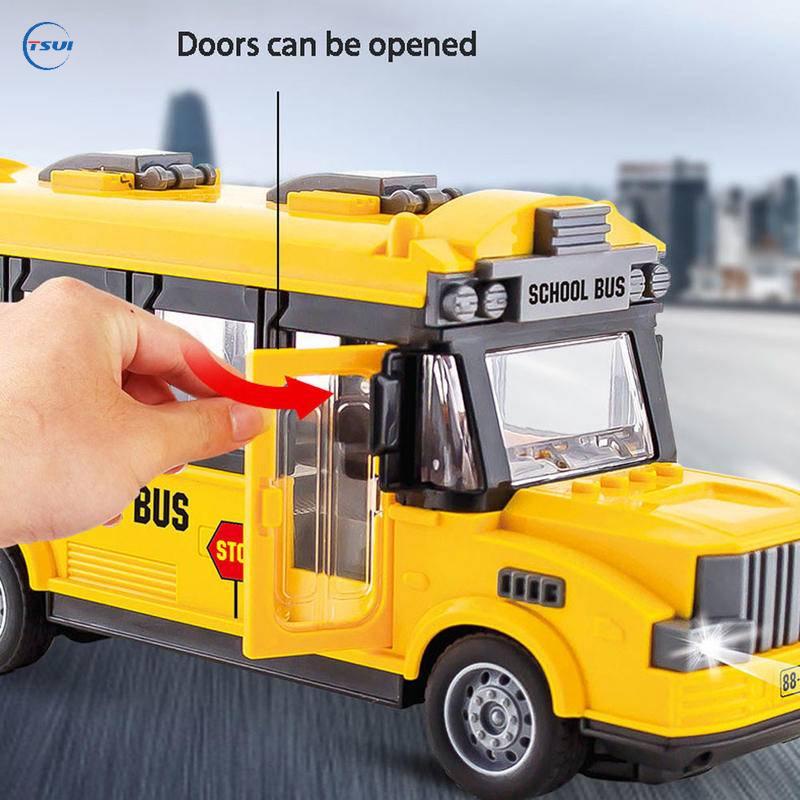 Xe Buýt Điều Khiển Từ Xa 4 Kênh Có Đèn LED Và Nhạc Giáo Dục Sớm Cho Bé