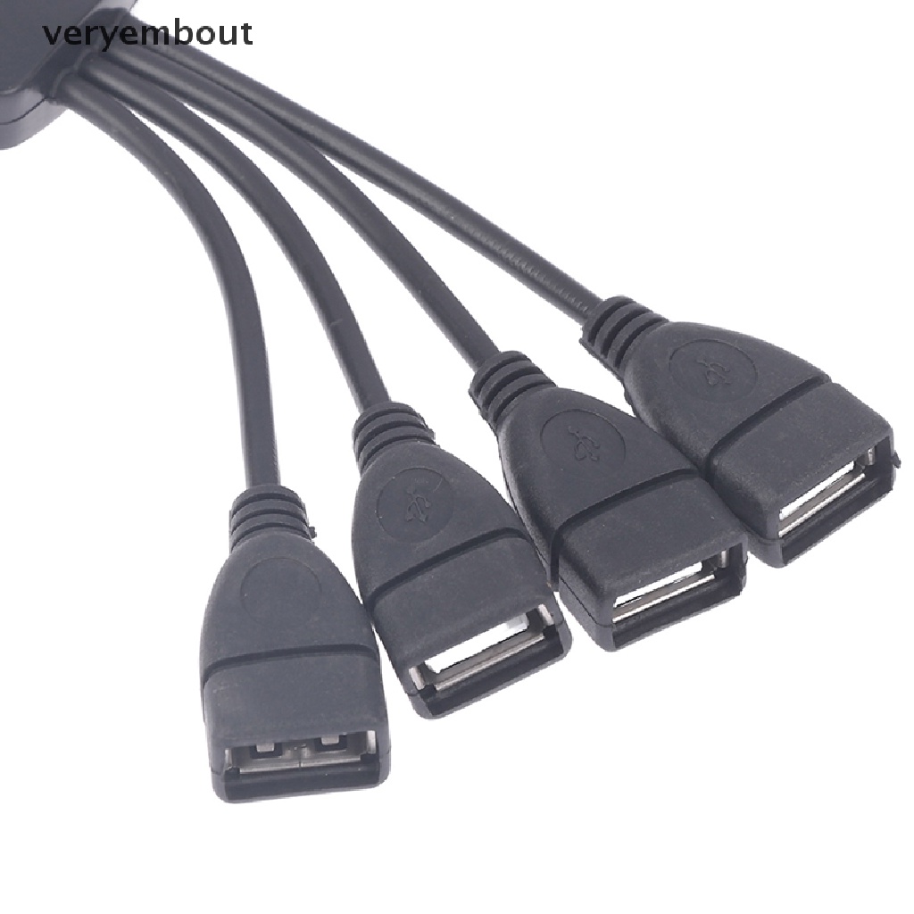 Bộ Chia Cổng Sạc USB 2.0 4 Trong 1 Chất Lượng Cao