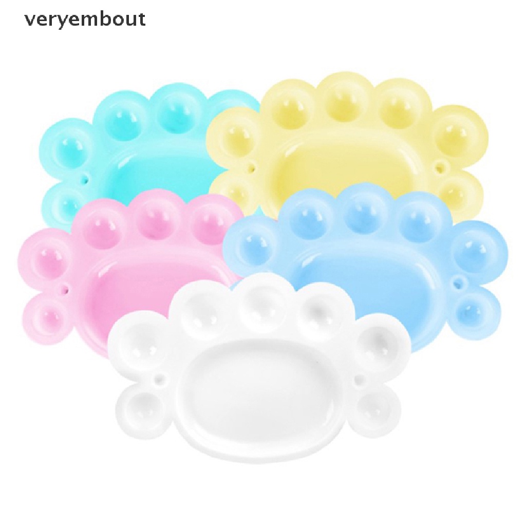 Set 2 Khay Nhựa Trưng Bày Lọ Sơn Móng Tay DIY Tiện Lợi