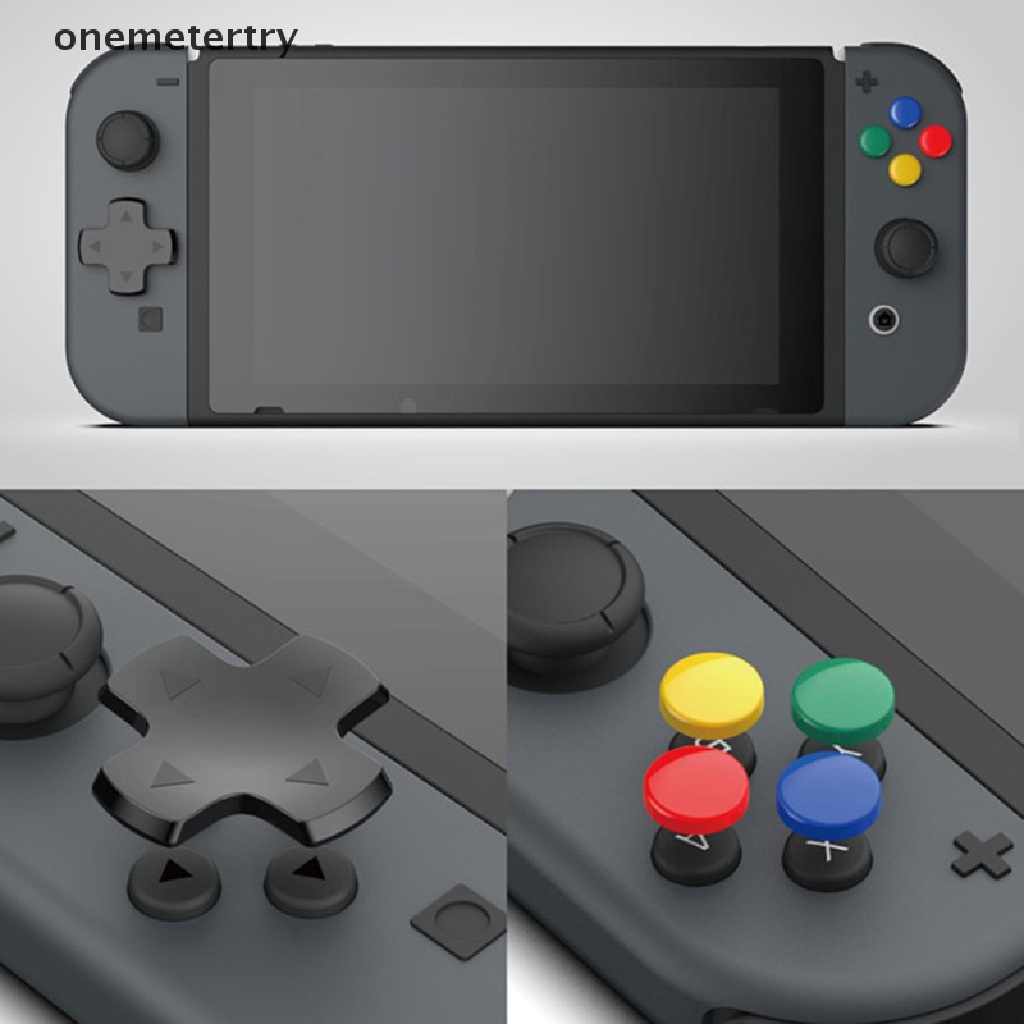 Em A Set Vỏ Bọc Nút Bấm Bảo Vệ Nút Bấm D-Pad Cho Tay Cầm Chơi Game Switch Lite Joycon
