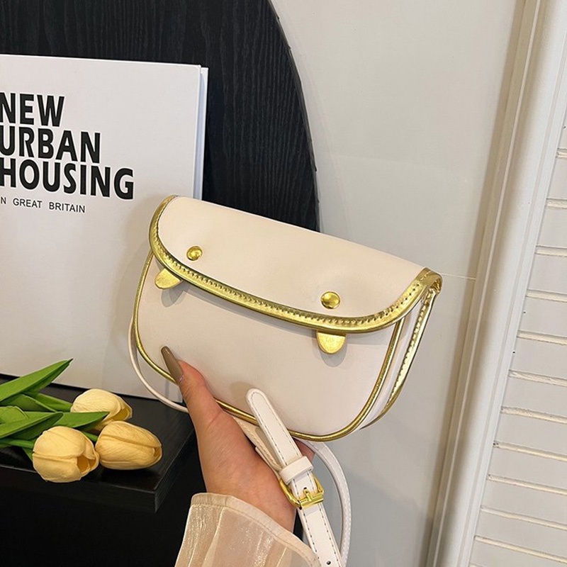 Ielgy Túi Đeo Chéo Khóa Nam Châm Màu Vàng Chất Lượng Cao Đơn Giản Và Có Thể Điều Chỉnh Nhiều Cách Khác Nhau