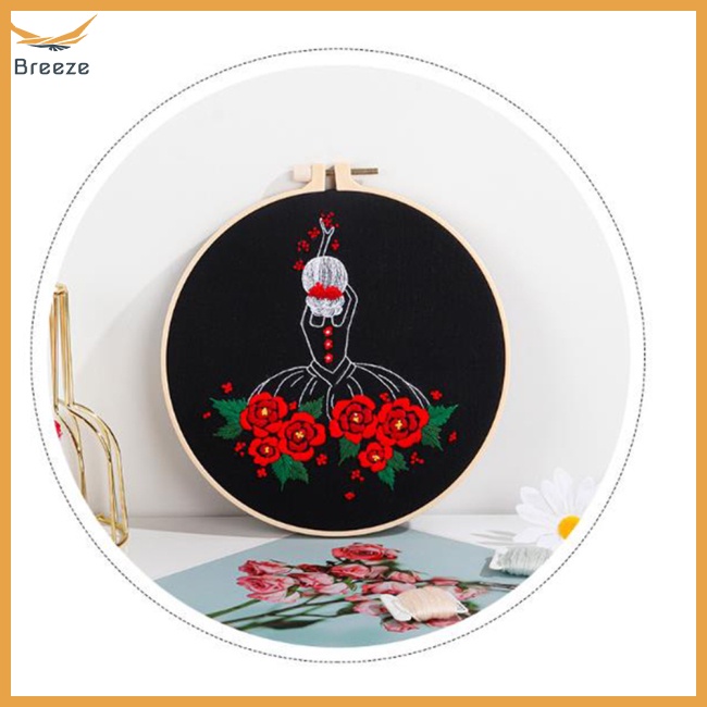 Bộ Dụng Cụ Thêu Tranh Chữ Thập Cho Người Mới Bắt Đầu Diy