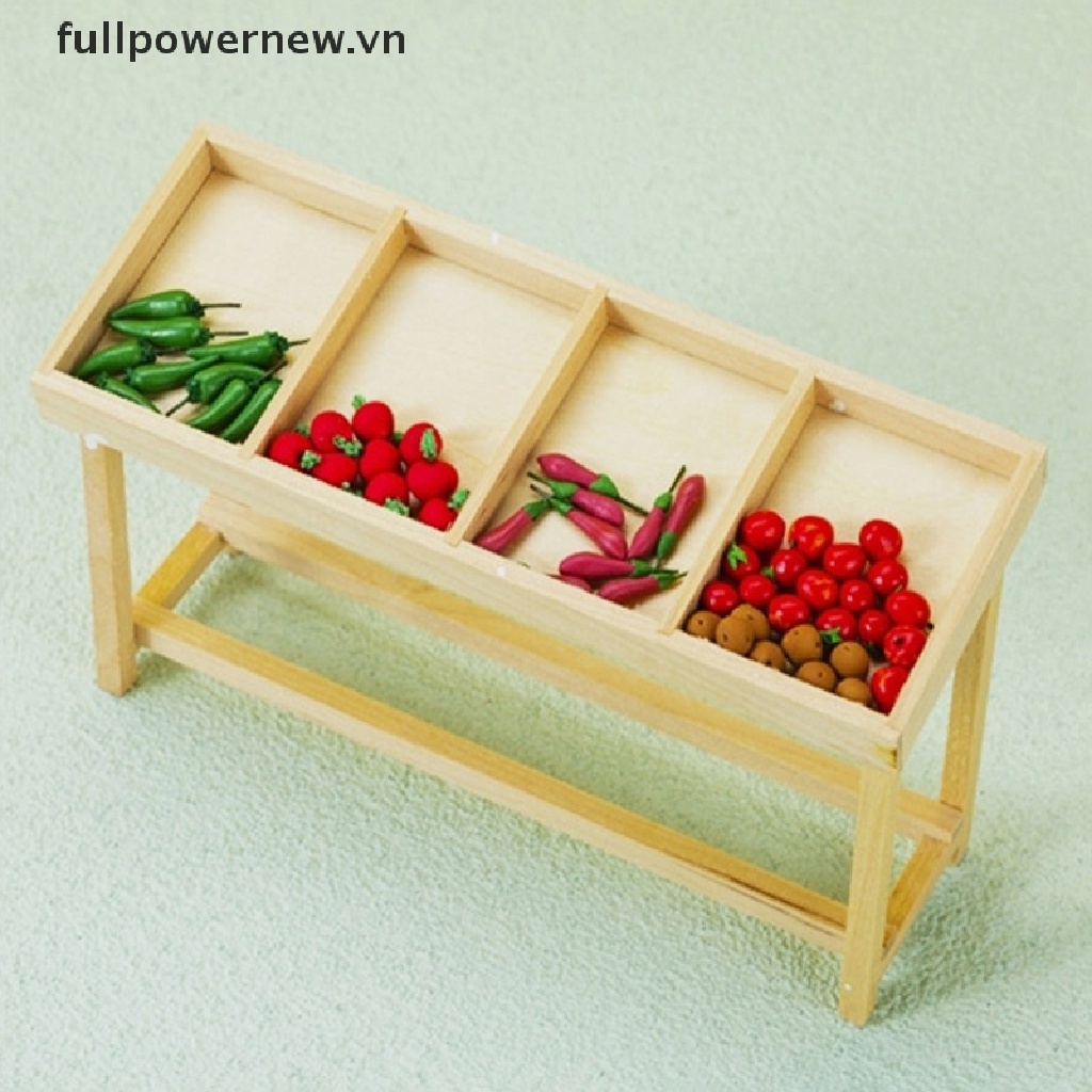 Mô Hình Kệ Trái Cây Trong Siêu Thị Mini Tỉ Lệ 1: 12 Trang Trí Nhà Búp Bê vn