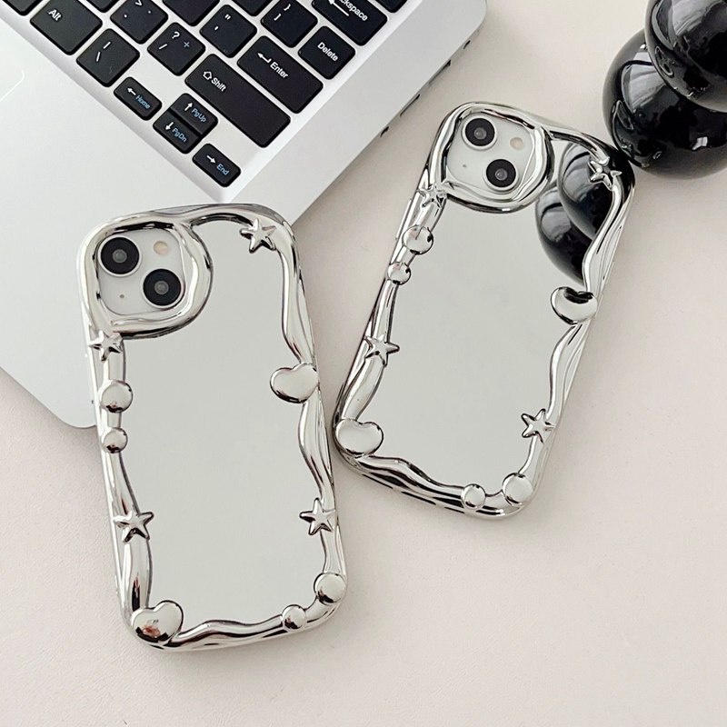 Ốp Điện Thoại Mềm Tráng Gương Cho IPhone 6S 7 Plus 8 Plus X XS XR XS Max 11 13 12 14 Pro Max 14 Plus 7 + 8 + ip 12 Pro Max