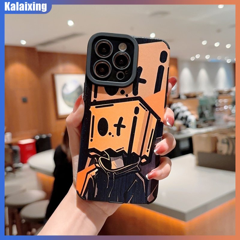 Ốp Điện Thoại Da Mềm Họa Tiết Cậu Bé Hoạt Hình Cho IPhone 14 13 12 11 Pro Max Xs Max Xr X Xs 7 8 Plus 14 Plus