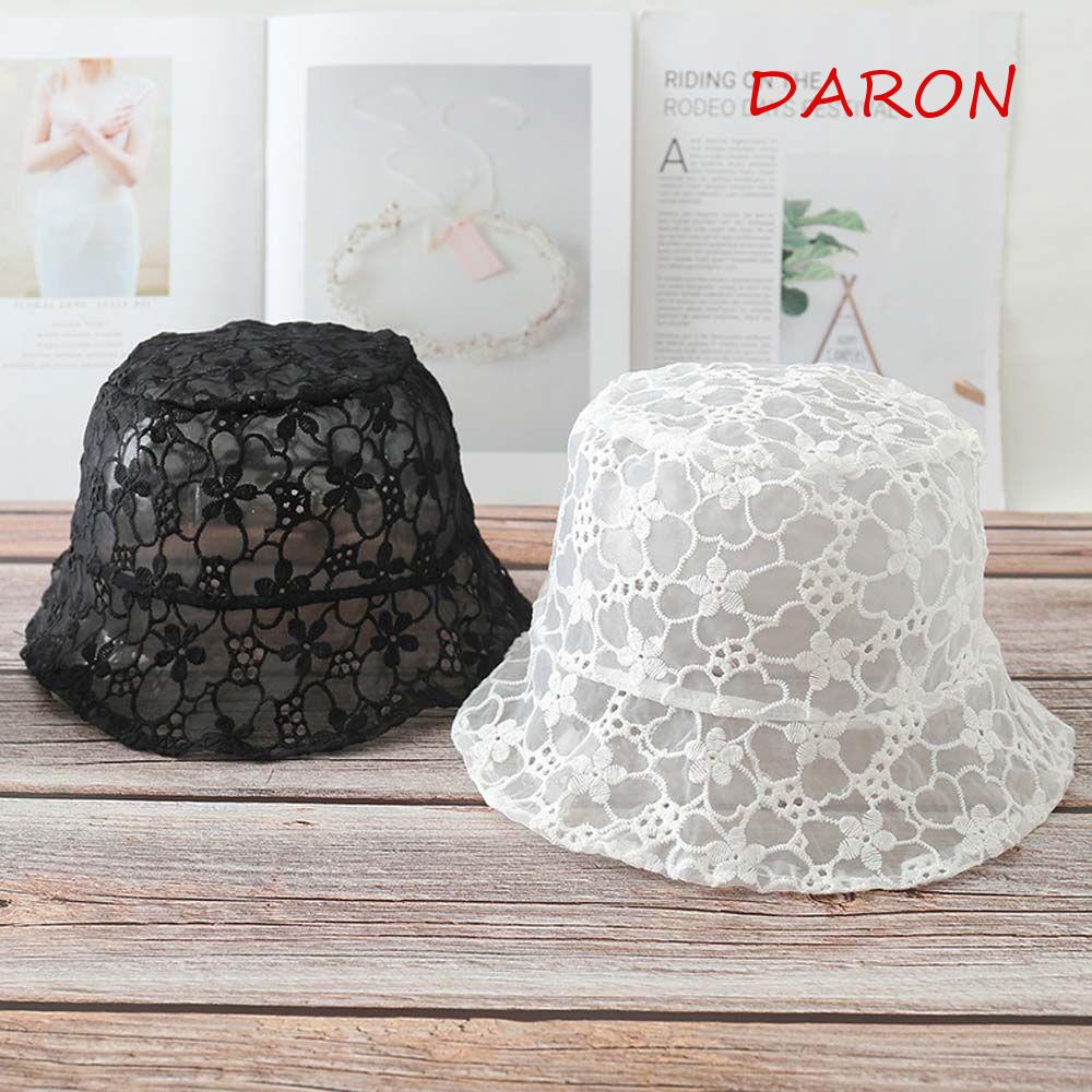 Nón Tai Bèo Phối Ren Màu Sắc Đơn Giản Phong Cách Hàn Quốc Thời Trang Mùa Hè Cho Nữ