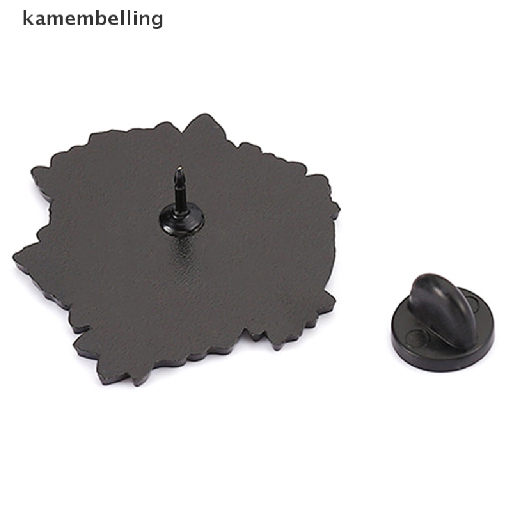 Kamembelling Huy Hiệu Cài Áo Hợp Kim Tráng Men Hình Hoa Trái Tim Bộ Não Thiết Kế Sáng Tạo