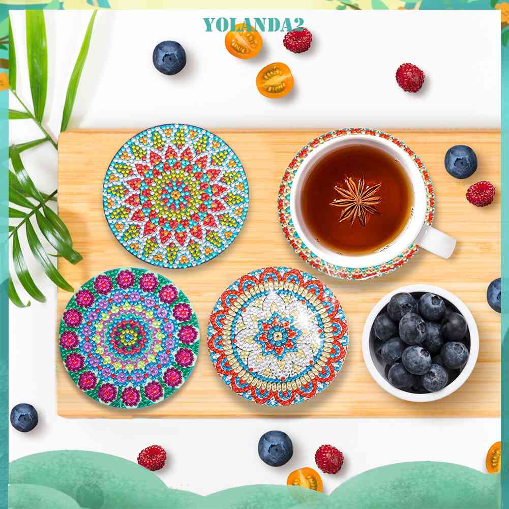 Đế Lót Ly Pha Lê Có Thể Tái Sử Dụng Kèm Giá Đỡ Tiện Lợi Sự Bảo Vệ