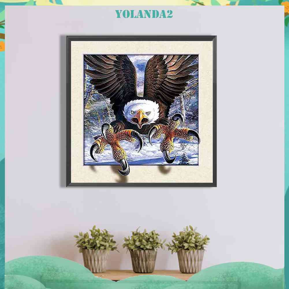 Tranh Đính Đá Kim Cương Toàn Bộ 5D DIY Hình Vẽ Trừu Tượng Trang Trí Nhà Cửa