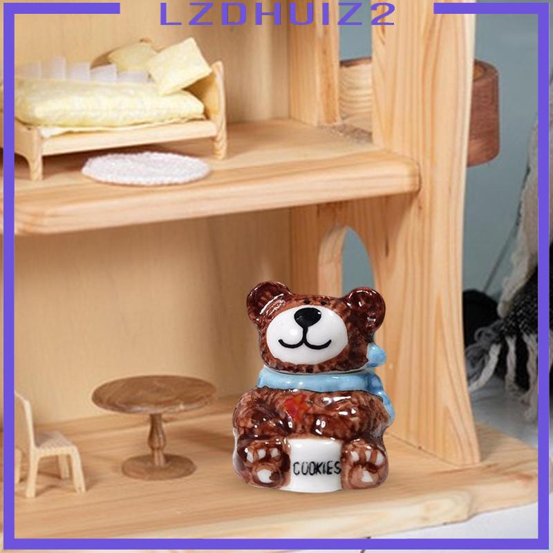 Mô Hình Hũ Bánh Quy Mini Tỉ Lệ 1: 12 Trang Trí Nhà Búp Bê