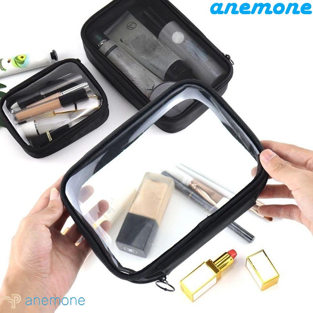 Túi Đựng Mỹ Phẩm Bằng TPU Trong Suốt Có Khóa Kéo Tiện Dụng Cho Nữ