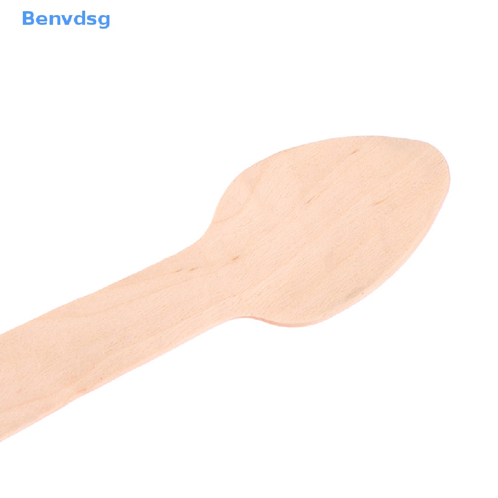 Set 100 Muỗng Ăn Tráng Miệng Mini Có Thể Phân Hủy