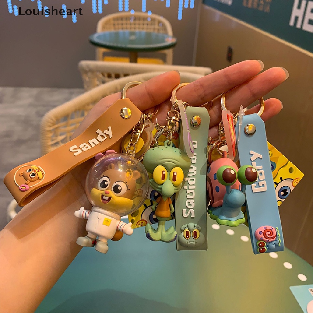 Louisheart Móc Khóa Hình SpongeBob SquarePants Dễ Thương TFG