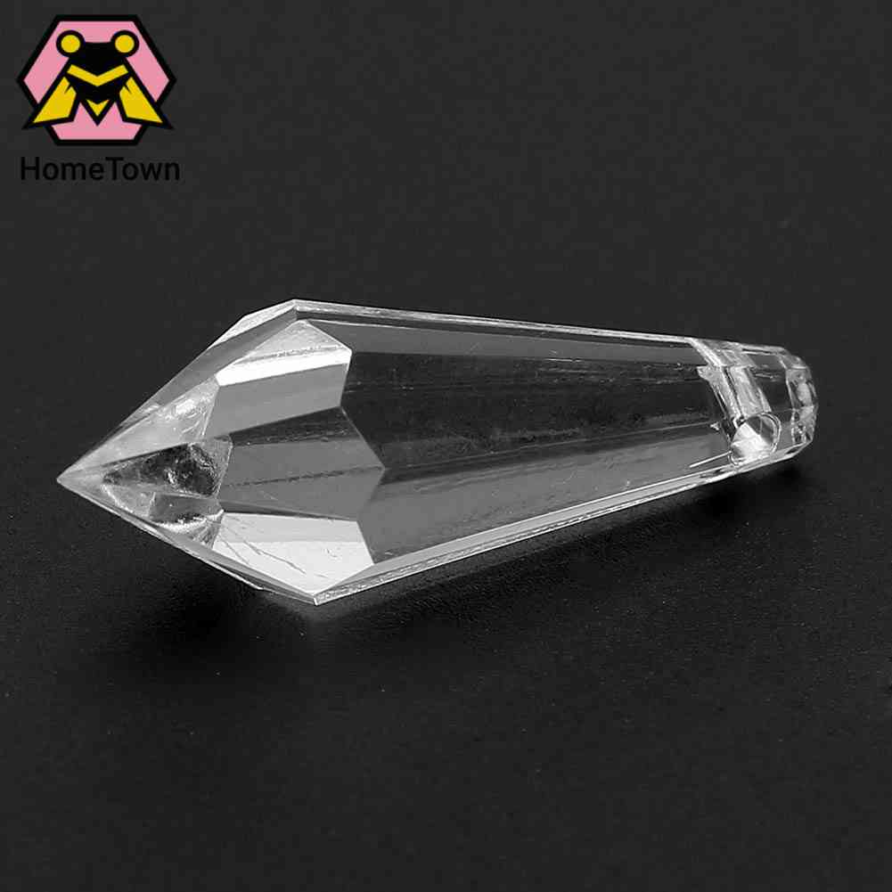 Set 30 Hạt Pha Lê Trong Suốt Trang Trí Đèn Trần Nhà