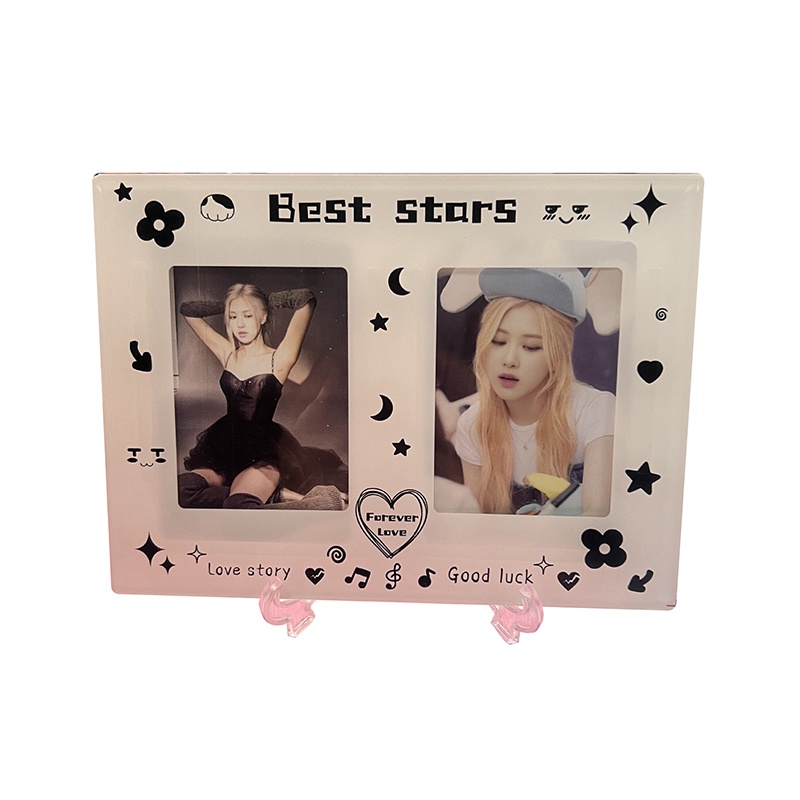 Giá Đỡ Trưng Bày Thẻ Ảnh 3 inch Bằng Acrylic