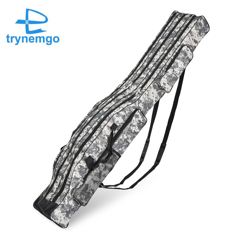 Túi Đựng Cần Câu Cá 3 Lớp Thoải Mái Chống Mài Mòn Có Thể Tái Sử Dụng