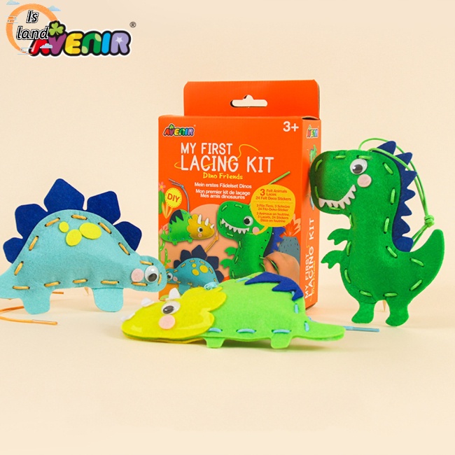 Bộ Dụng Cụ May Vá Thủ Công Hình Động Vật Hoạt Hình Diy Cho Bé