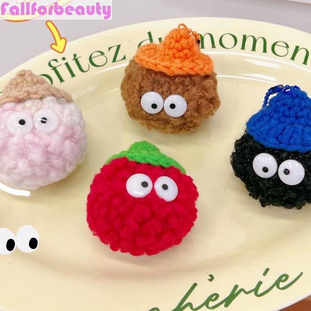 Móc Khóa Hình Quả Bóng Coal Hoạt Hình Dễ Thương Vui Nhộn Phong Cách Hàn Quốc Dành Cho Cặp Đôi