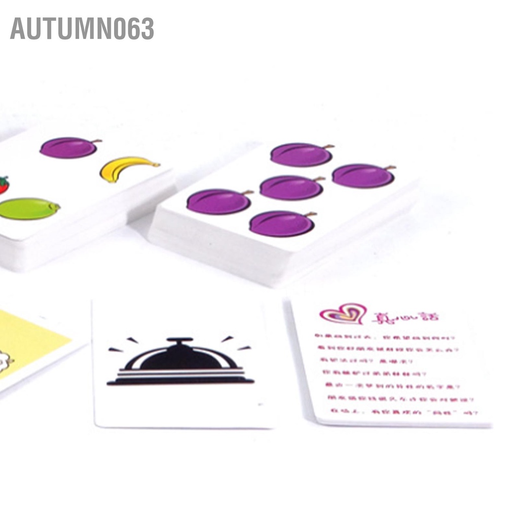 Autumn063 Trò chơi hầm hố Bàn tay thoải mái tinh tế bàn có chuông và thẻ cho bữa tiệc thông thường