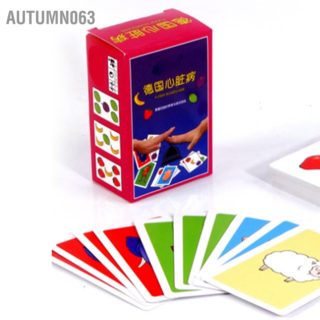 Autumn063 Trò chơi hầm hố Bàn tay thoải mái tinh tế bàn có chuông và thẻ cho bữa tiệc thông thường