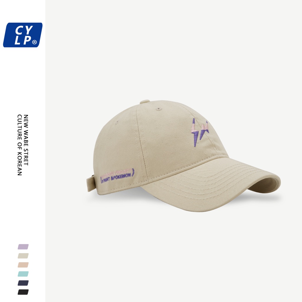 Mũ Lưỡi Trai Thêu Chữ Phong Cách Hàn Quốc Thời Trang Mùa Hè Cho Cặp Đôi