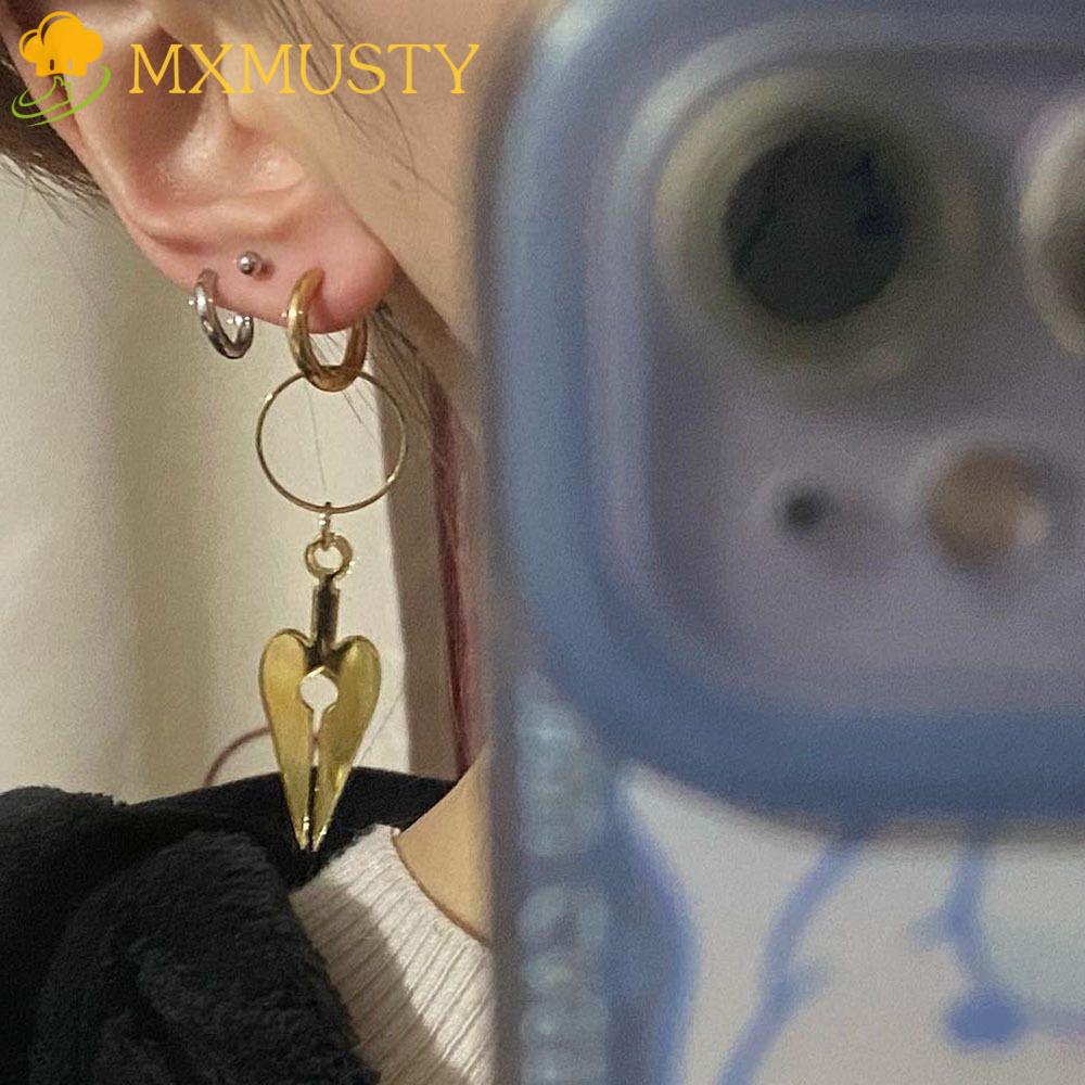 Bông Tai Dạng Kẹp Họa Tiết Hoạt Hình Phong Cách Punk Cá Tính