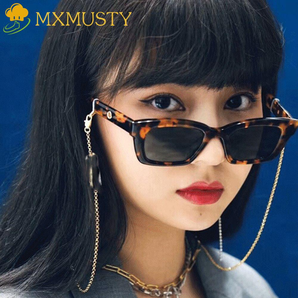 Kính Mát Gọng Vuông Họa Tiết Da Báo Phong Cách Hàn Quốc Dành Cho Nữ