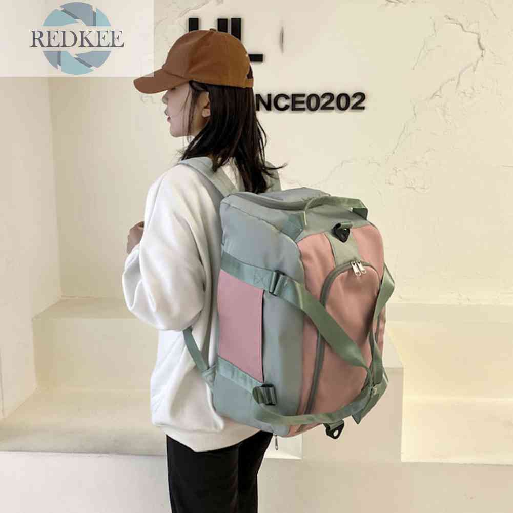 Túi Đựng Đồ Tập Thể Thao Sức Chứa Lớn Chia Ngăn Khô / Ướt Tiện Dụng Cho Nam Và