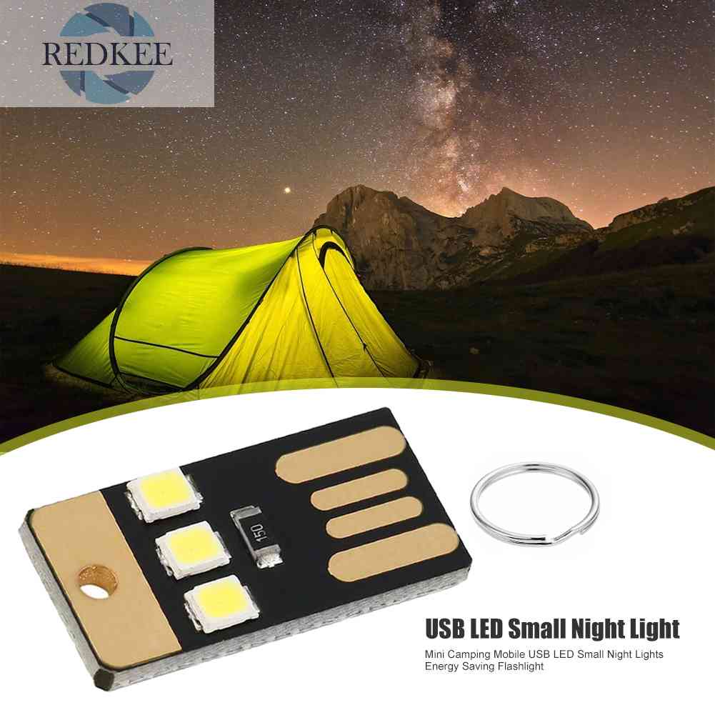 Đèn Pin LED Mini 0.2W 5V Tiện Lợi Khi Đi Cắm Trại