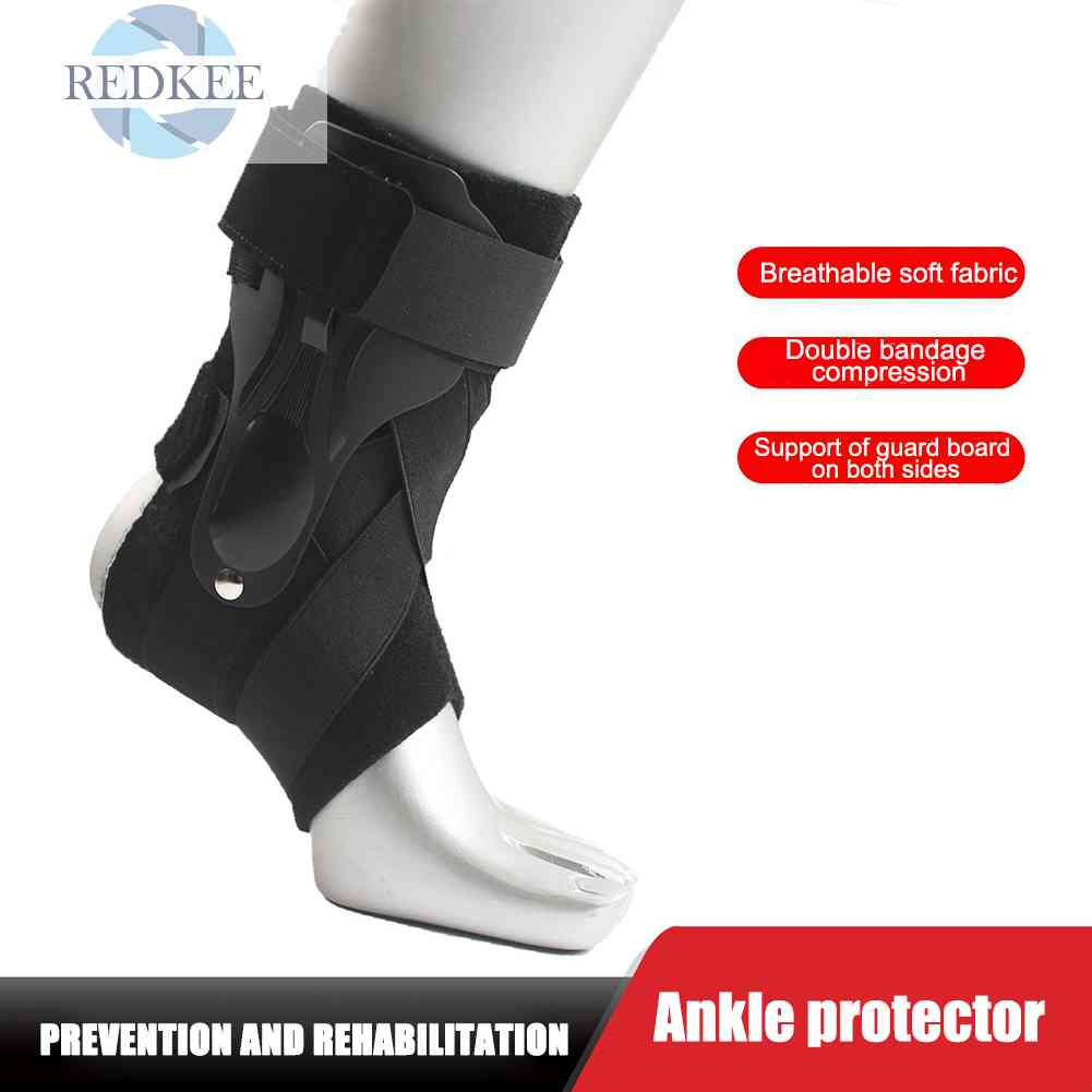 1 Băng Đeo Mắt Cá Chân Co Giãn Bảo Vệ Khi Chơi Bóng Rổ / Chạy Bộ
