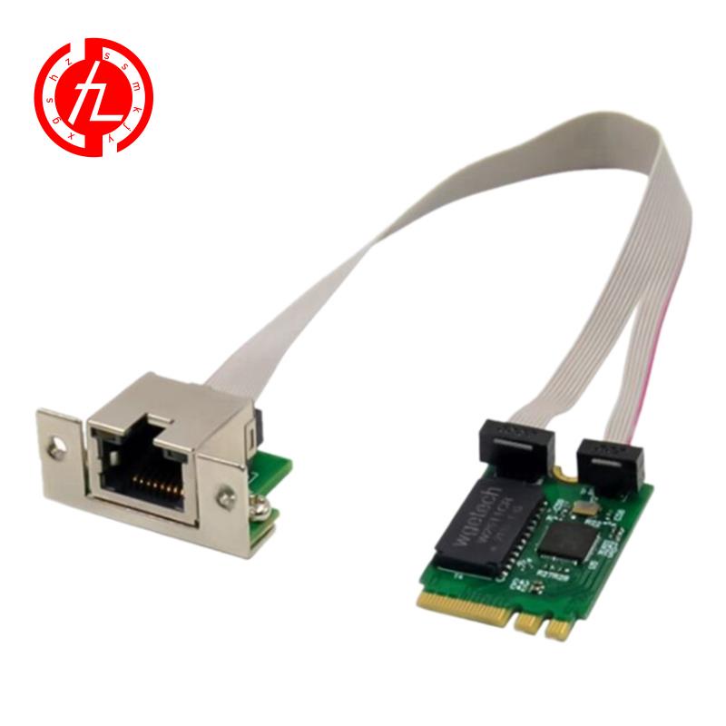 Card Mạng M.2 A + E 2.5G Ethernet Adapter 2.5G / 1G / 100M M.2 8125B COM