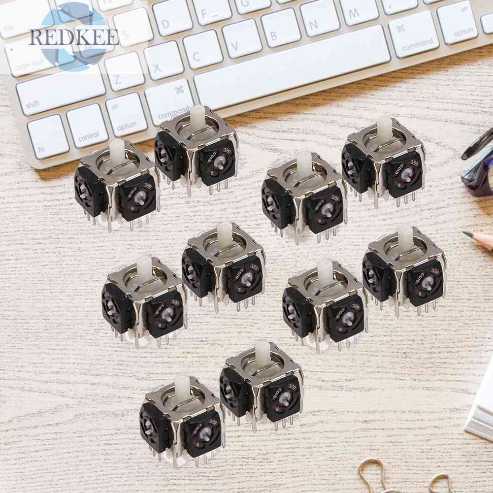 Set 10 Trục Cảm Ứng 3D 4 Pin Thay Thế Chất Lượng Cao Cho Playstation 3 PS3