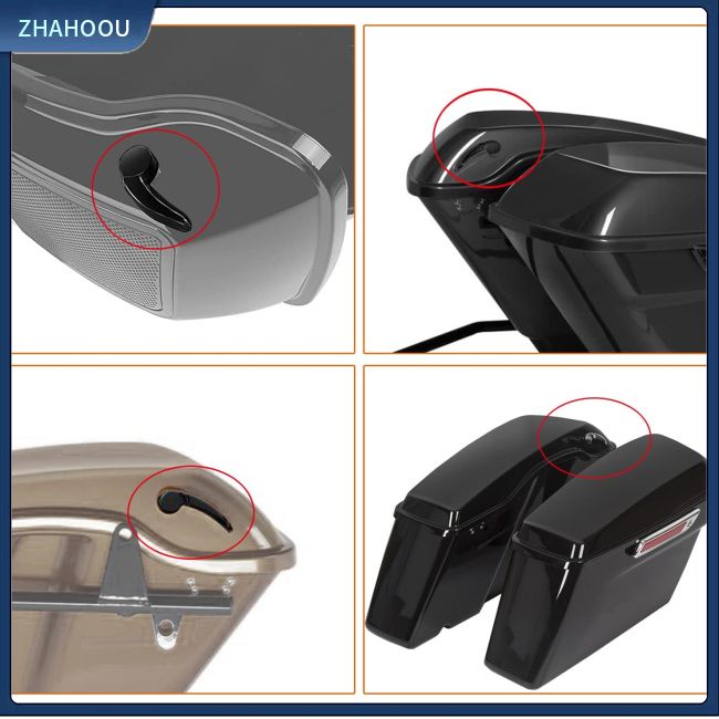 ☃Phụ Kiện Trang Trí Nhà Cửa Độc Đáo Sáng Tạo☃ Bộ Phụ Kiện Thay Thế Cho Túi Yên Xe Máy Kèm Vòng Đệm