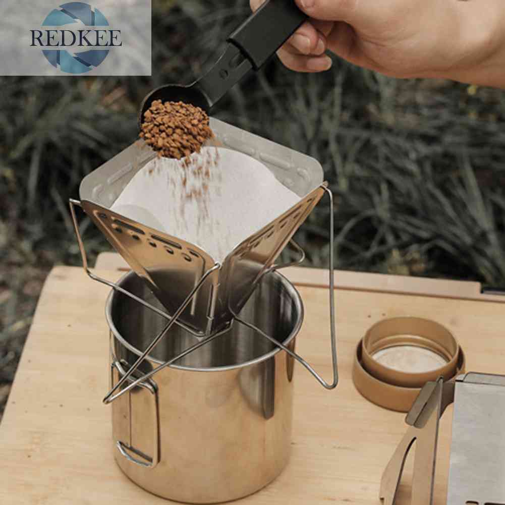 Giá Đỡ Lọc Cà Phê / Trà Có Thể Gấp Gọn Tiện Dụng Mang Theo