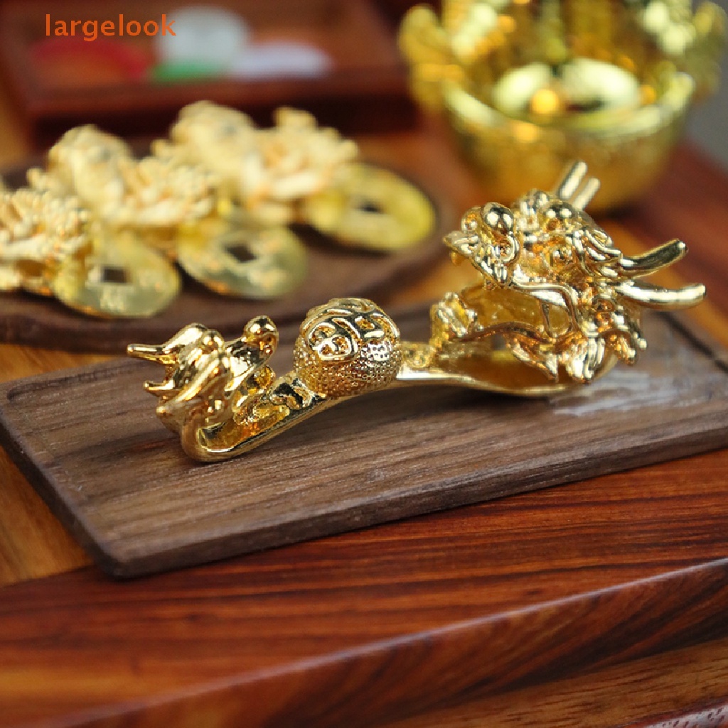 [Biglook] Bàn Tính Xiupi Vàng Mini Trang Trí Nhà Búp Bê DIY