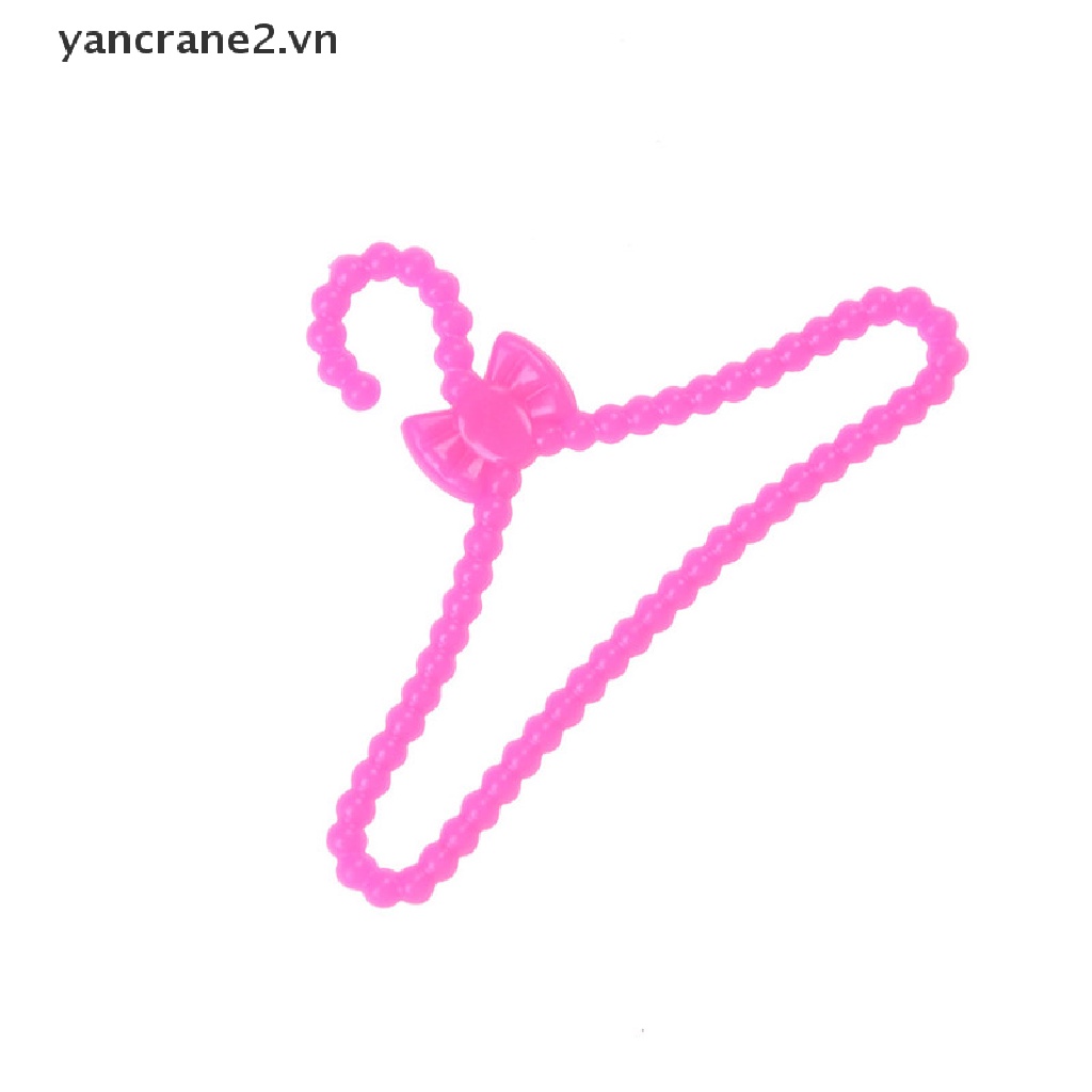 Set 10 Móc Treo Quần Áo / Váy / Giày Búp Bê / Giày Dép Độc Đáo Tiện Dụng {YAN2} Set 10 / 10 Móc Treo Quần Áo / Giày Dép Độc Đáo Tiện Dụng Cho Búp Bê Set 10 Móc Treo Quần Áo 10 Cái