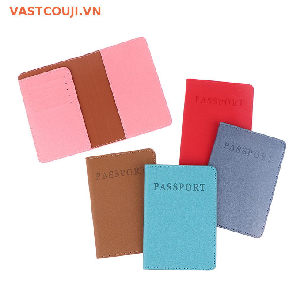 Bao Da PU Đựng Hộ Chiếu Kích Thước Tiêu Chuẩn VASTJI
